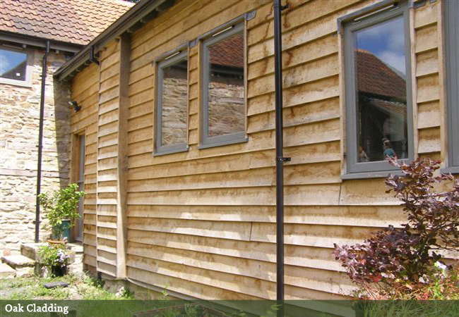 oak cladding